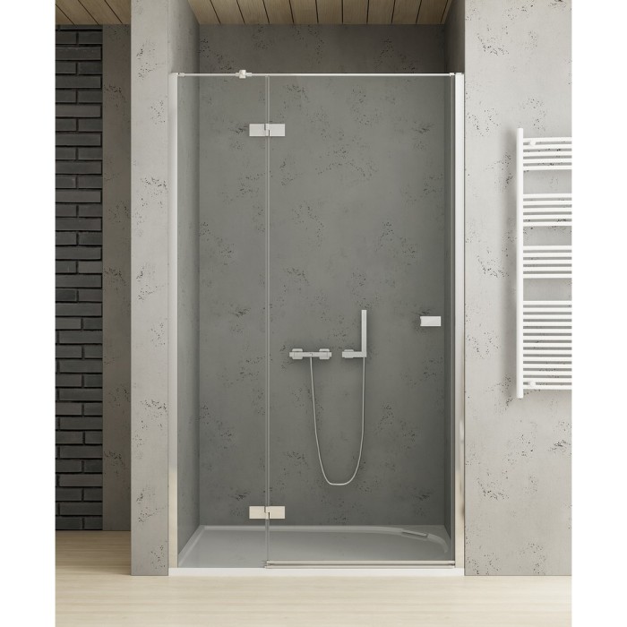 Дверь в нишу l 110x200, New trendy Reflexa chrome, хром арт. EXK-5063