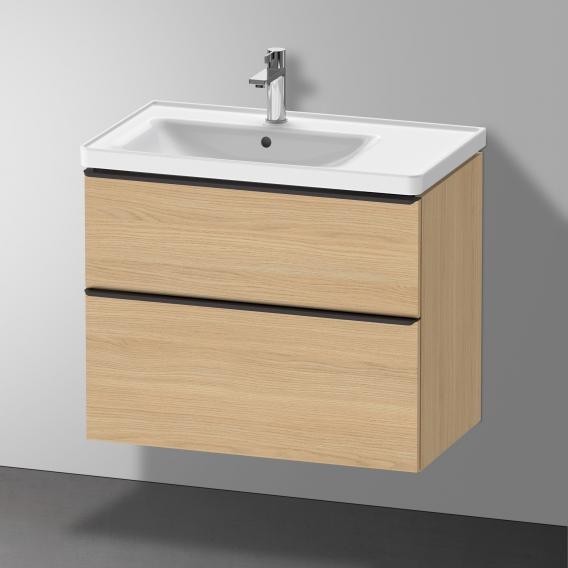 Duravit тумба подвесная под раковину 784 мм х 452 мм, d-neo, de435703030 цвет: натуральный дуб