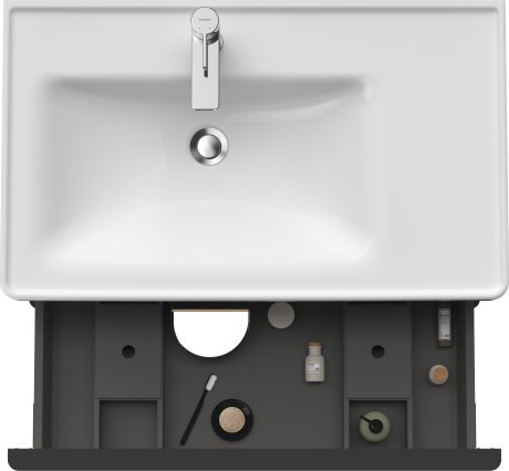 Duravit тумба подвесная под раковину 784 мм х 452 мм, d-neo, de435703030 цвет: натуральный дуб