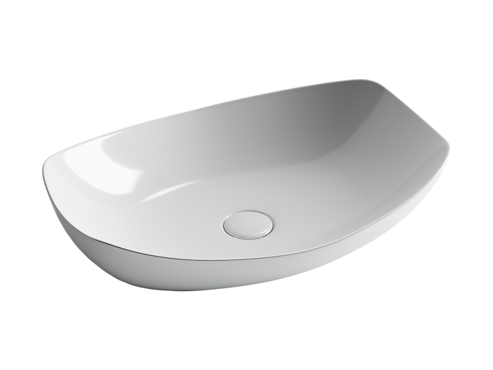 Ceramicanova раковина накладная element, cn5016 цвет: белый
