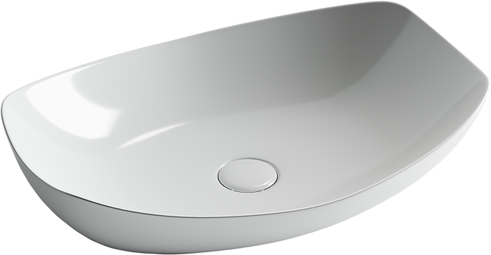 Ceramicanova раковина накладная element, cn5016 цвет: белый