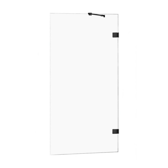 Шторка для ванны 100x150, New trendy Avexa black, черный арт. EXK-1981