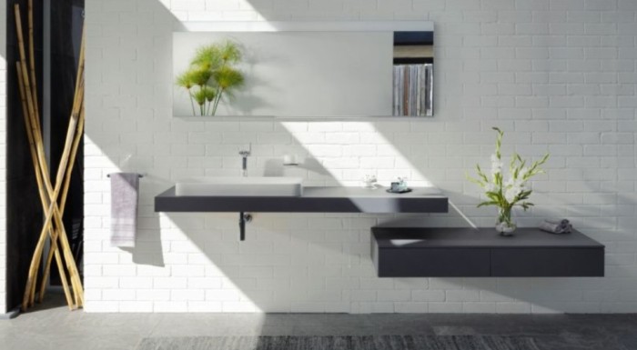 Keuco тумба боковая подвесная с двумя выдвижными ящиками, edition 400, грецкий орех арт. 31765 680001