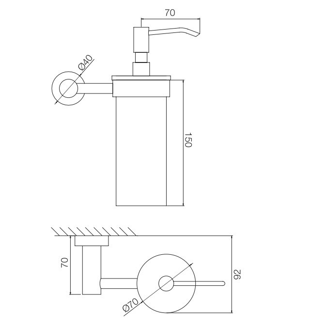 Fima Carlo Frattini мыльница с держателем, подвесная, rotola, хром арт. f6003/2cr