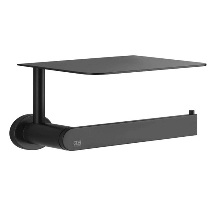 Gessi Держатель для туалетной бумаги., с крышкой, подвесной, Emporio accessories, 38855#299 цвет: black xl