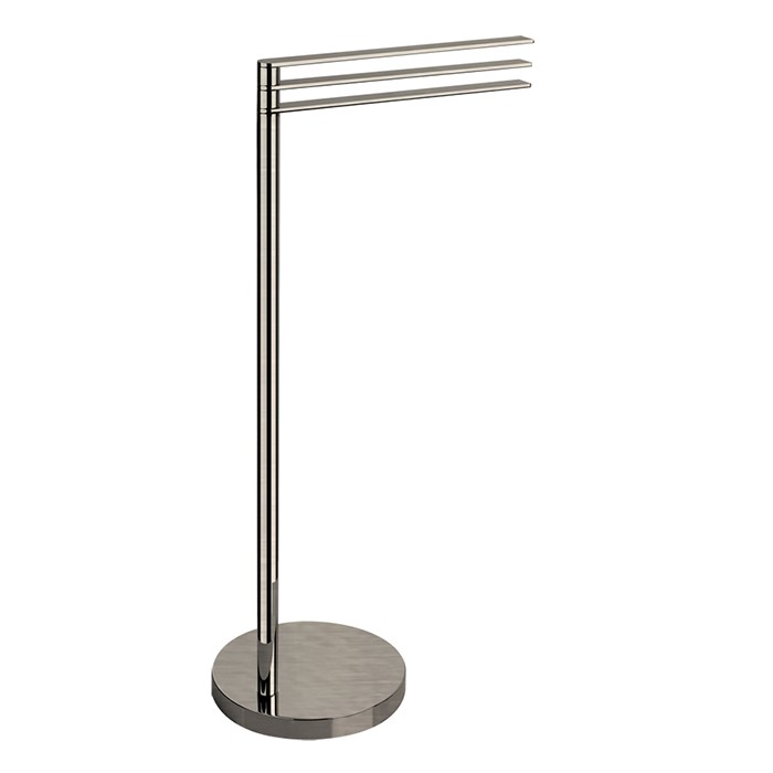 Gessi Напольный полотенцедержатель, Emporio accessories, 38939#149 цвет: finox brushed nickel
