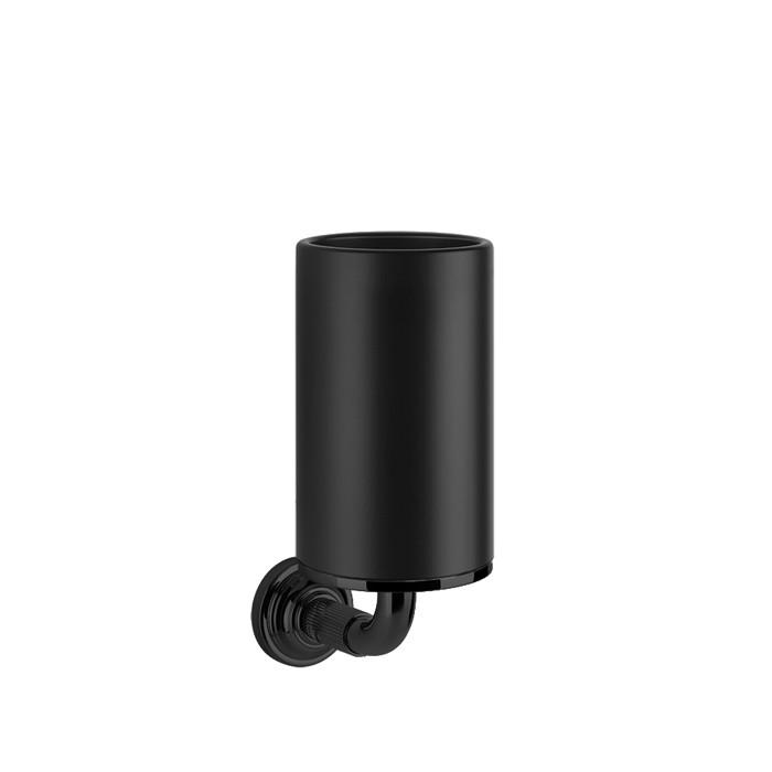 Gessi Стакан для зубных щеток подвесной, Venti20, 65408#299 цвет: черный, фурнитура черный матовый
