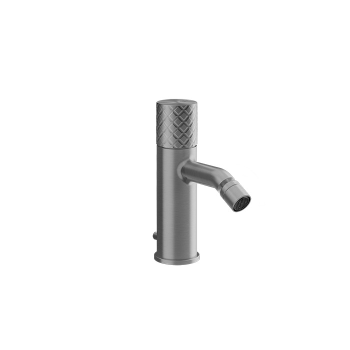 Gessi Смеситель для биде, 1 отв., с донным клапаном, Habito Intreccio, 70107#031 цвет: хром