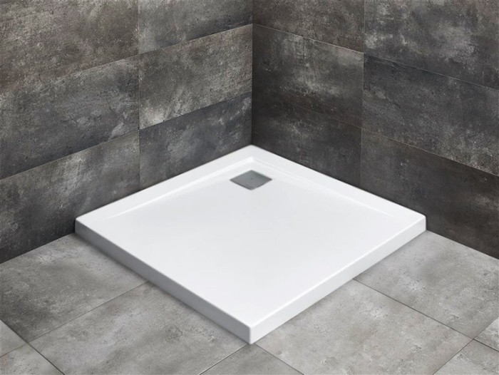 Radaway акриловый поддон для душа 90x90x6 белый, Argos - 4AC99-01
