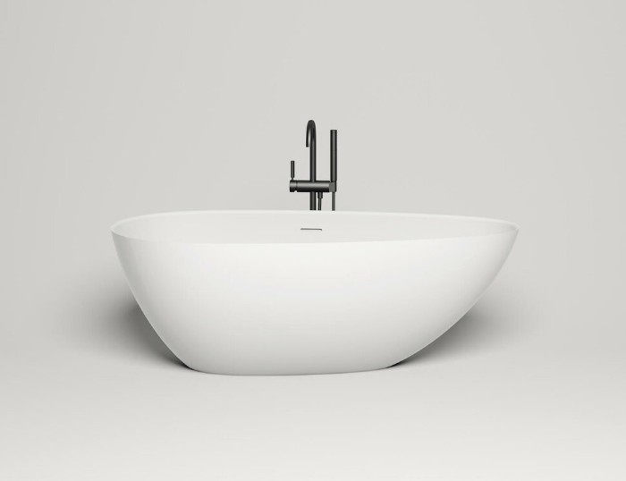 Salini ванна отдельностоящая 172x82, paola, 101612smrh цвет: матовый белый