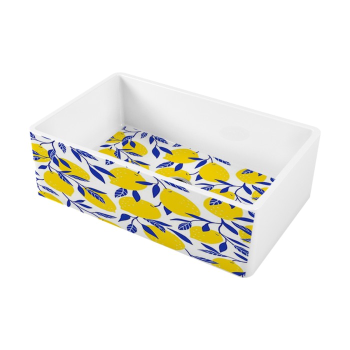 Omoikiri кухонная мойка Mikura 76-Lemon, белый арт. 4993020
