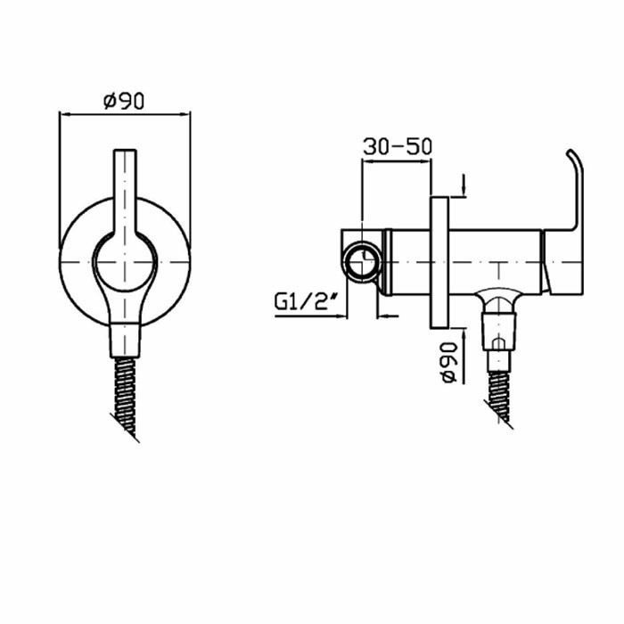 Zucchetti встроенный однорычажный смеситель для душа, agora classic, хром арт. zon072