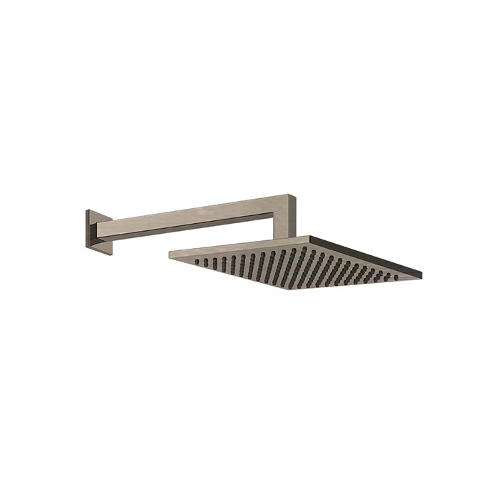 Gessi Верхний душ, подвесной, поворотная, с защитой от известкового налёта, Emporio shower, 47376#149 цвет: finox brushed nickel
