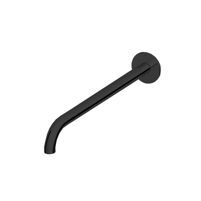 Zucchetti держатель верхнего душа, l.35см, настенный, brushed metal black арт. z93027.c51
