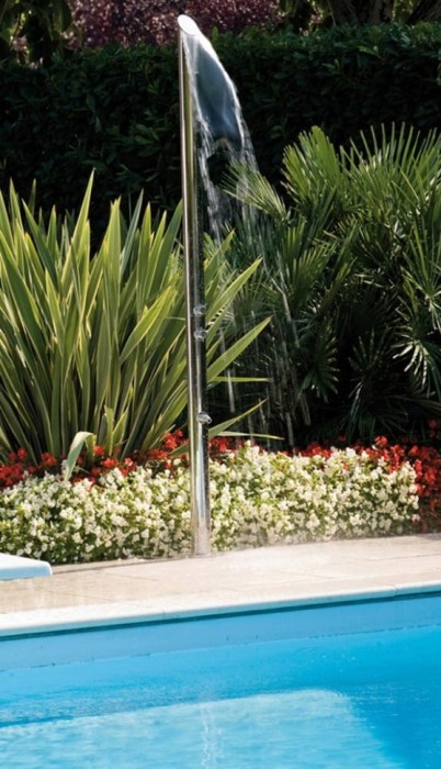 Bossini душевая колонна outdoor/indoor columns column из нержавеющей стали, aquabamb, хром арт. l00860.030