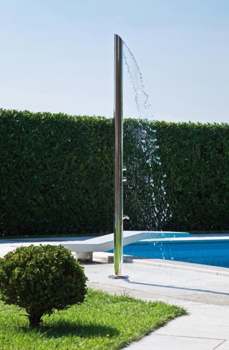 Bossini душевая колонна outdoor/indoor columns column из нержавеющей стали, aquabamb, хром арт. l00860.030