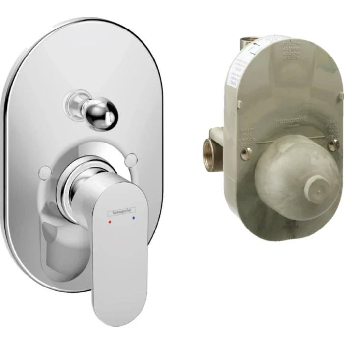 Hansgrohe смеситель для ванны, Rebris S, хром арт. 72448000