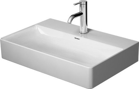 Duravit раковина встраиваемая сверху 60х40см, durasquare, 2356600041 цвет: белый