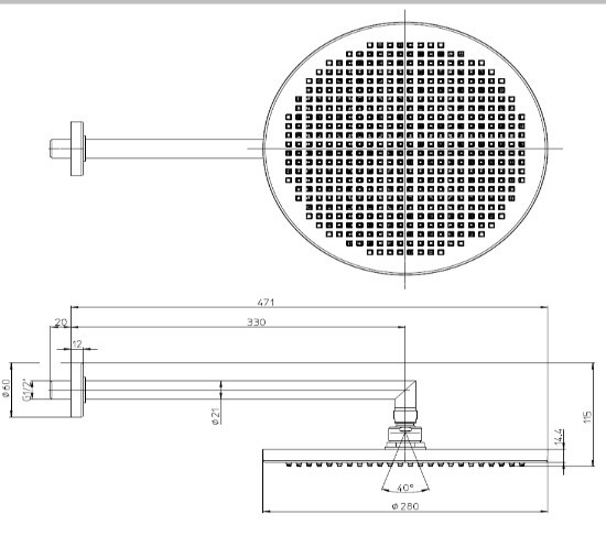 Bossini смеситель для раковины без донного клапана, apice, никель арт. z00549.094