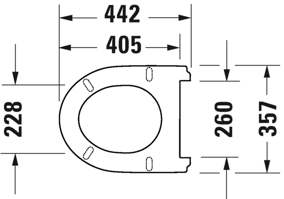 Duravit сиденье для унитаза с крышкой с автоматическим закрыванием, durastyle, 0020790000 цвет: белый