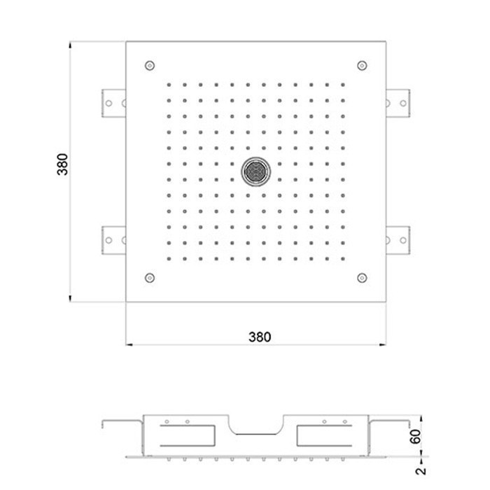 Almar верхний душ temptation, арт. e044258.hb