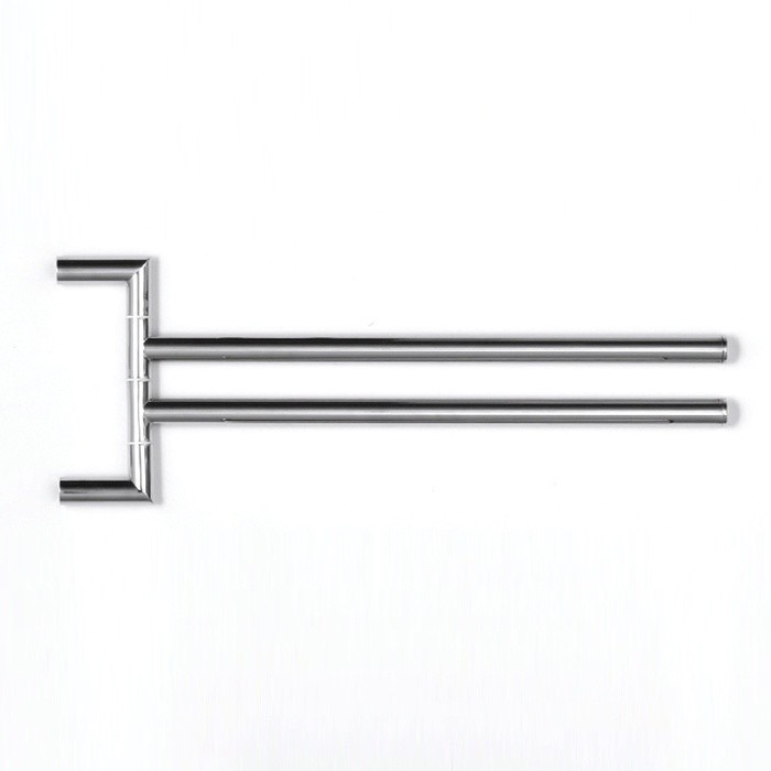 Bertocci двойной держатель для полотенца 300 мм trecento, хром арт. 125 4836 0000