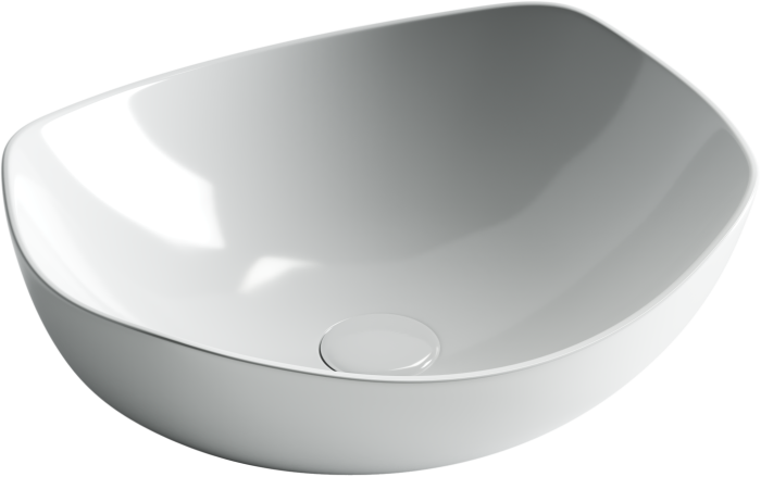 Ceramicanova раковина накладная element, cn5017 цвет: белый