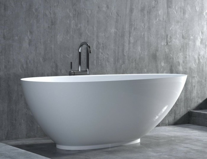 Salini ванна отдельностоящая 172x82,5, paola, 101512g цвет: глянцевый белый