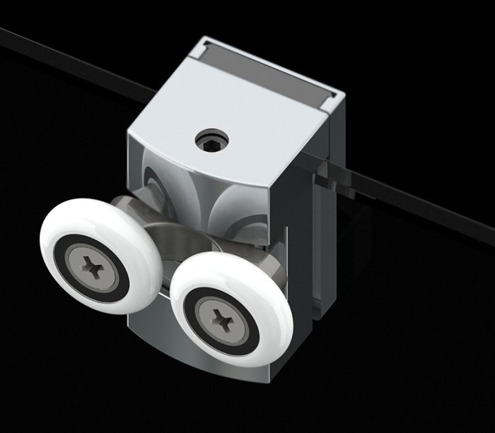 Radaway душевой уголок 1900 100x100 профиль хром стекло прозрачное, Premium Plus - 30443-01-01N