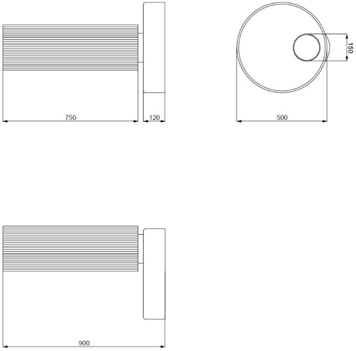 Раковина напольная 50хh90см с фрезерной панелью, Moma TOWER OYSTER, TOY0350FB цвет: белый