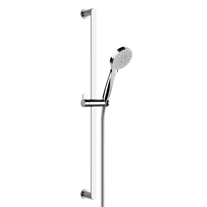 Gessi Душевой гарнитур, с ручным душем, на 3 позиции, шланг 1,5м, Emporio shower, 47243#031 цвет: хром