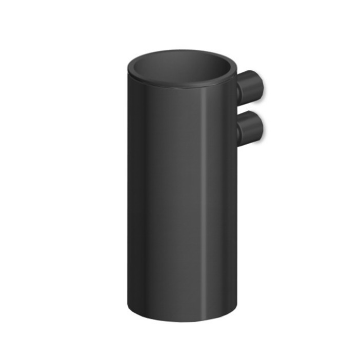 Zucchetti стакан для зубных щеток, подвесной, helm, brushed total black pvd арт. zad813.xp81