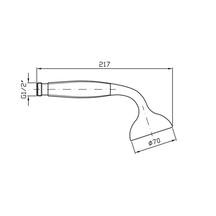 Zucchetti лейка душевая, bellagio, хром арт. z94719