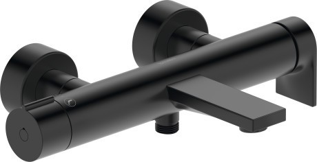 Duravit однорычажный смеситель для душа на 2 отверстия, tulum, tu5230000046 цвет: черный матовый
