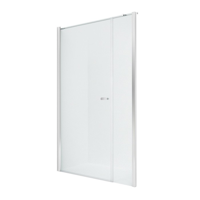 Дверь в нишу plus 110x195, New trendy New soleo chrome, хром арт. D-0140A/D-0094B