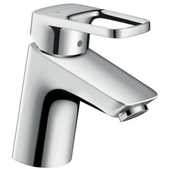 Hansgrohe смеситель для раковины 70 с донным клапаном, Logis Loop, хром арт. 71150000