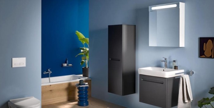 Duravit раковина встраиваемая сверху или подвесная 350 мм х 450 мм, с переливом, с отверстием под смеситель, no.1, 0743450000 цвет: белый