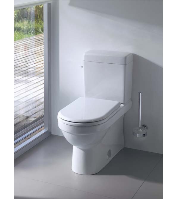 Duravit бачок для унитаза 175 мм х 370 мм, с механизмом двойного слива, happy d, 0910000005 цвет: белый
