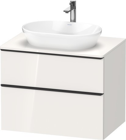 Duravit тумба подвесная под раковину 800 мм х 550 мм, d-neo, de496702222 цвет: белый глянцевый