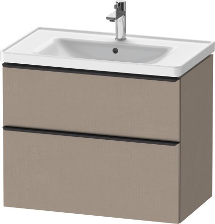 Duravit тумба подвесная под раковину 784 мм х 452 мм, d-neo, de435507575 цвет: лён
