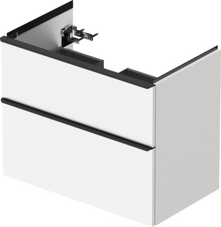 Duravit тумба подвесная под раковину 784 мм х 452 мм, d-neo, de435701818 цвет: gres pietra grey opaco