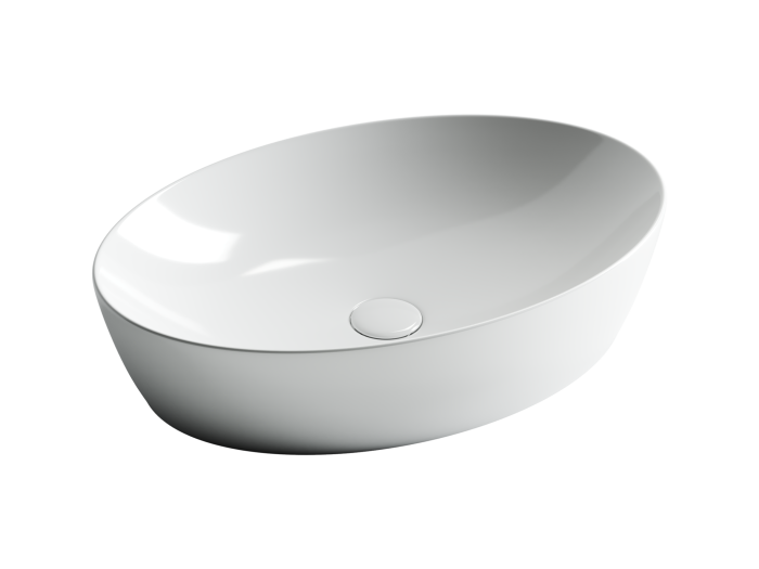 Ceramicanova раковина накладная element, cn5018 цвет: белый