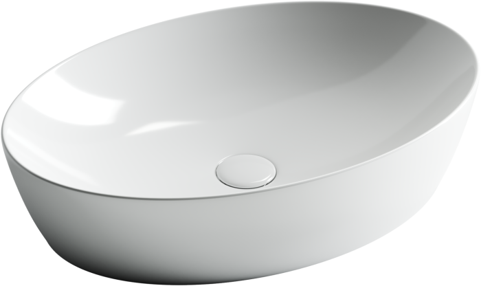 Ceramicanova раковина накладная element, cn5018 цвет: белый