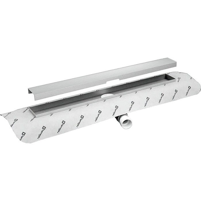 Radaway душевой лоток 55 с решеткой steel, RadаDrain - 5L055A/5R055S