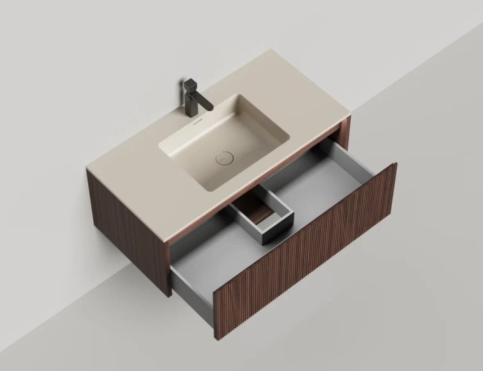 Salini подвесная тумба 1000, domino, 27d210inf цвет: коричневый