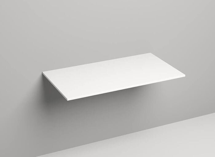Salini столешница costa 100x50, costa, 200122m цвет: матовый белый
