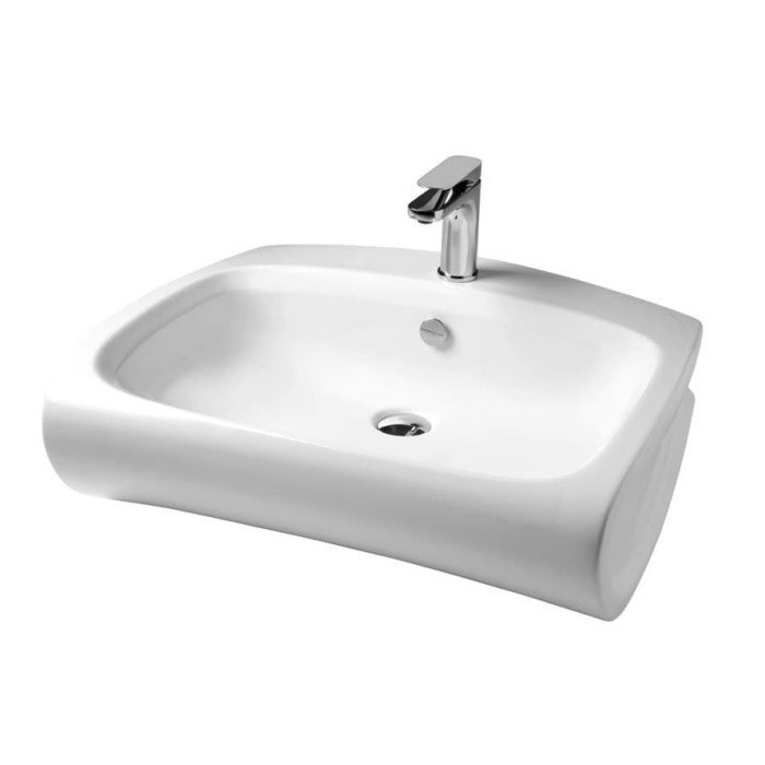 ArtCeram раковина для ванной комнаты, hil004 01 00 hi-line цвет: белый глянцевый