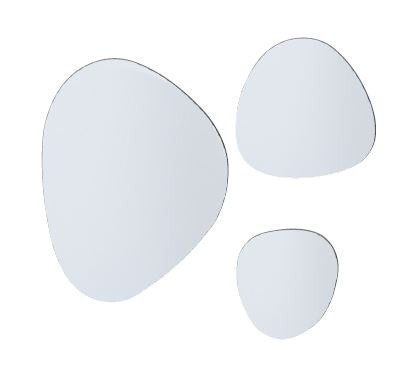ArtCeram зеркало для ванной, acs004 stone artceram