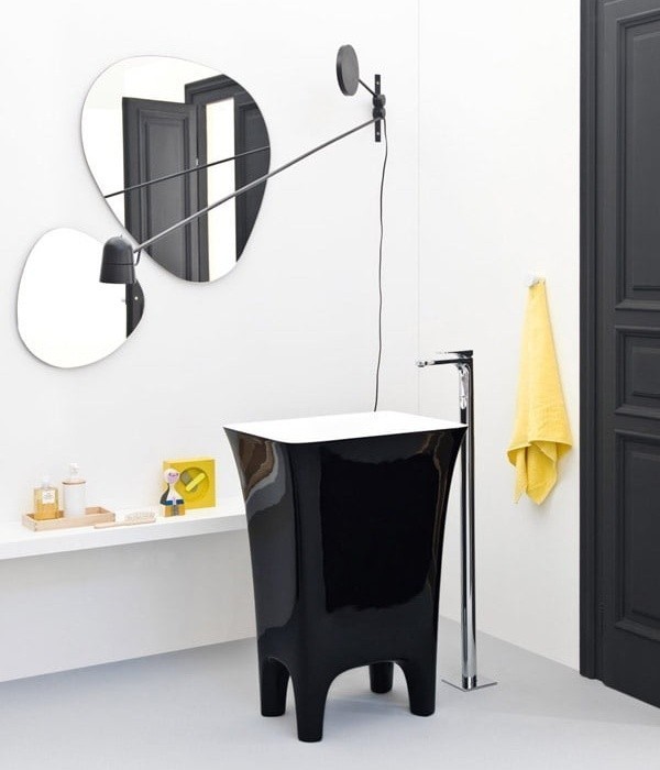 ArtCeram зеркало для ванной, acs004 stone artceram