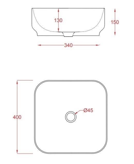 ArtCeram раковина (накладная), gil004 01 00 gio evolution цвет: белый глянцевый